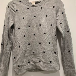 JCrew Polka Dot Sweater